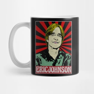 Eric Johnson Pop Art Style Mug